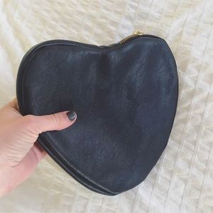 🖤 Heart clutch / vegan leather 🖤